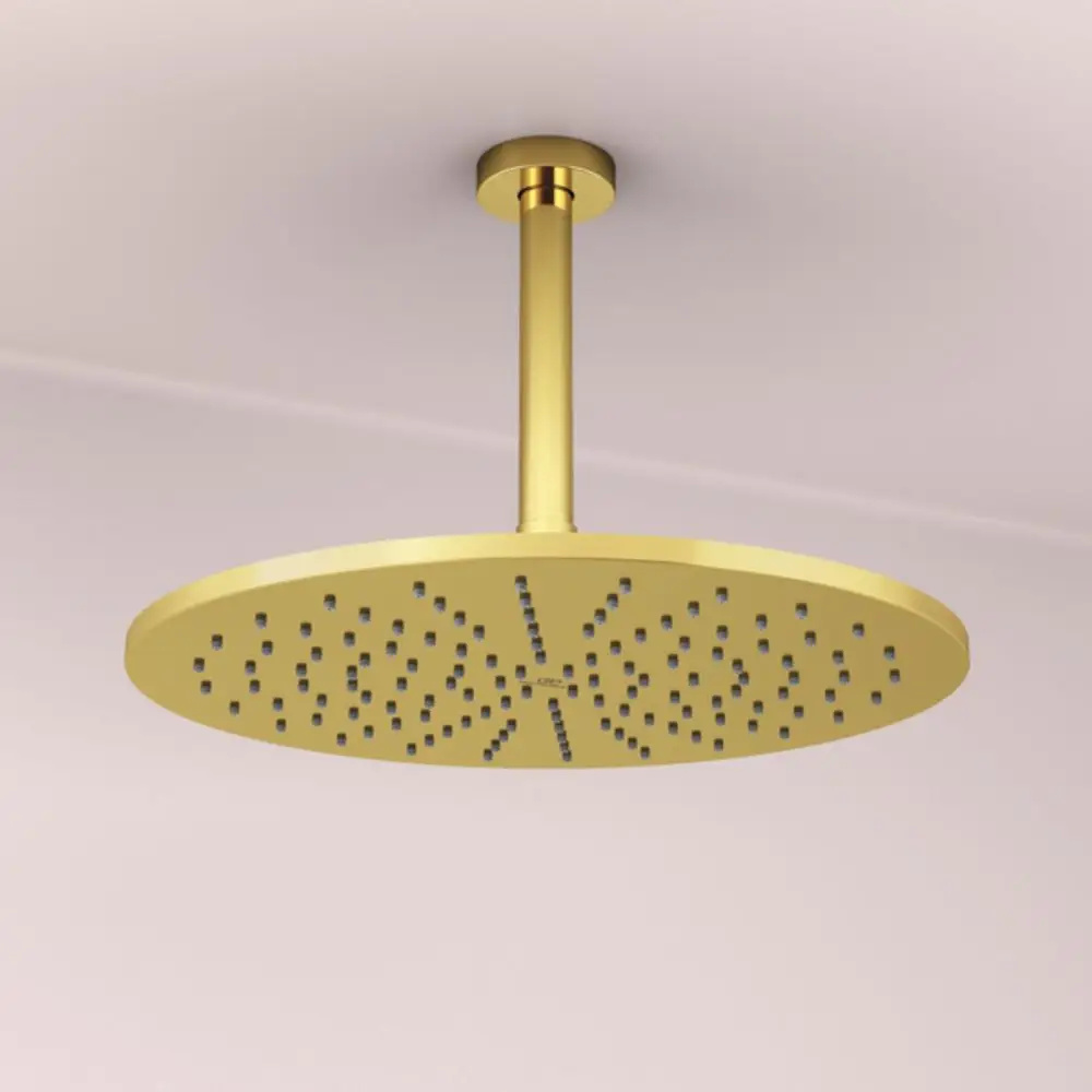 IS-Regenbrause-Idealrain-rund-d300mm-Brushed-Gold-A5803A2 gallery number 8